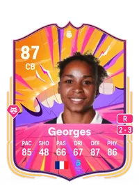 Laura Georges UT Heroes 87 Overall Rating