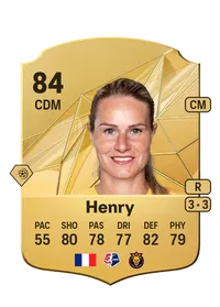 Amandine Henry Rare 84 Overall Rating