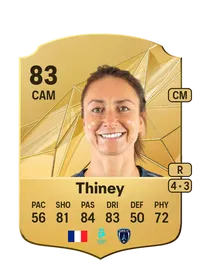 Gaëtane Thiney Rare 83 Overall Rating