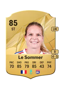 Eugénie Le Sommer Rare 85 Overall Rating