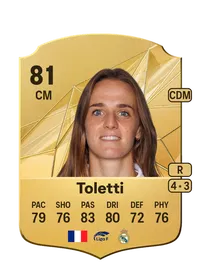 Sandie Toletti Rare 81 Overall Rating