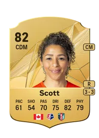 Desiree Scott Rare 82 Overall Rating