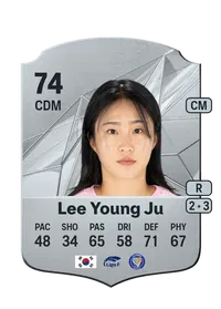 Lee Young Ju Rare 74 Overall Rating