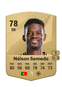 Nélson Semedo Common 78 Overall Rating