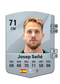 Josep Señé Common 71 Overall Rating