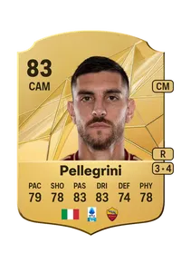 Lorenzo Pellegrini Rare 83 Overall Rating