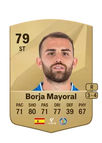 Borja Mayoral Common 79 Overall Rating