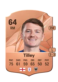 James Tilley Rare 64 Overall Rating