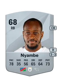 Ryan Nyambe Common 68 Overall Rating