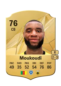 Harold Moukoudi Rare 76 Overall Rating