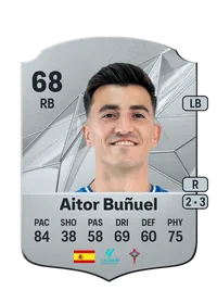 Aitor Buñuel Rare 68 Overall Rating