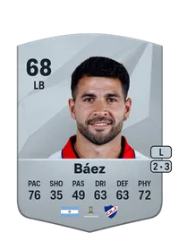 Gabriel Báez Common 68 Overall Rating