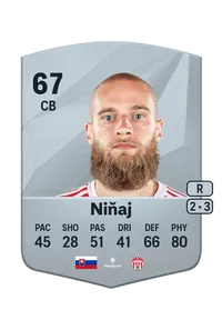 Branislav Niňaj Common 67 Overall Rating