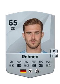 Nikolai Rehnen Common 65 Overall Rating