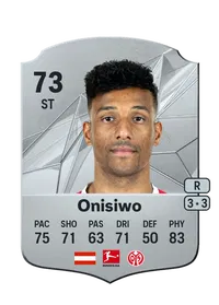 Karim Onisiwo Rare 73 Overall Rating