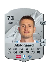 Oliver Abildgaard Rare 73 Overall Rating