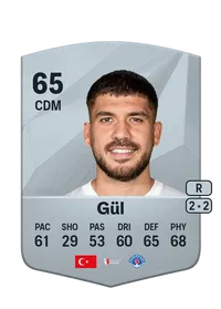 Gökhan Gül Common 65 Overall Rating