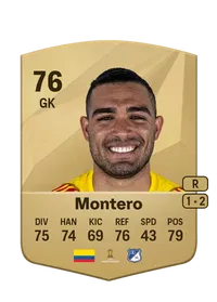 Álvaro Montero Common 76 Overall Rating