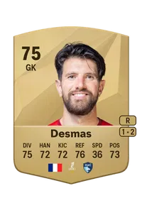 Arthur Desmas Common 75 Overall Rating