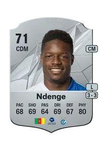 Tsiy-William Ndenge Rare 71 Overall Rating