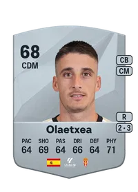 Olaetxea Common 68 Overall Rating