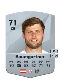 Dominik Baumgartner Common 71 Overall Rating