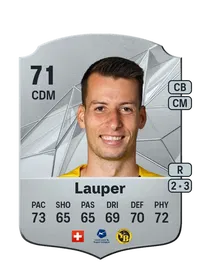 Sandro Lauper Rare 71 Overall Rating