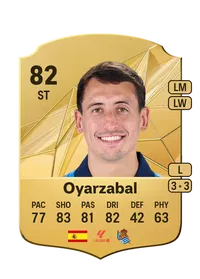 Oyarzabal Rare 82 Overall Rating