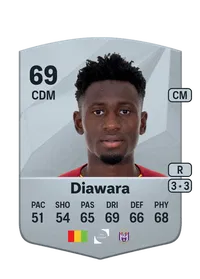 Amadou Diawara Common 69 Overall Rating