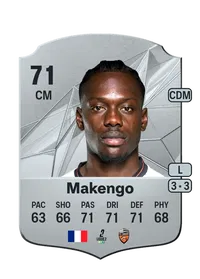 Jean-Victor Makengo Rare 71 Overall Rating