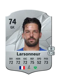 Gautier Larsonneur Rare 74 Overall Rating