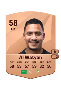 Habib Al Watyan Common 58 Overall Rating