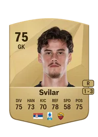 Mile Svilar Common 75 Overall Rating