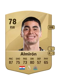 Miguel Almirón Common 78 Overall Rating