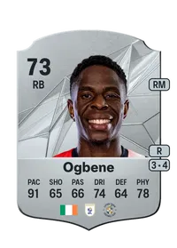 Chiedozie Ogbene Rare 73 Overall Rating