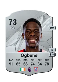 Chiedozie Ogbene Rare 73 Overall Rating