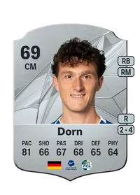 Pius Dorn Rare 69 Overall Rating