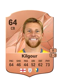 Alfie Kilgour Rare 64 Overall Rating