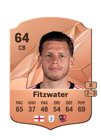 Jack Fitzwater Rare 64 Overall Rating