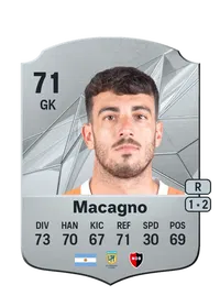 Ramiro Macagno Rare 71 Overall Rating