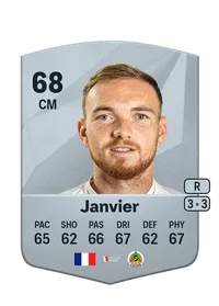 Nicolas Janvier Common 68 Overall Rating