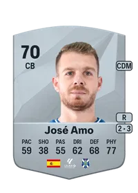 José Amo Common 70 Overall Rating