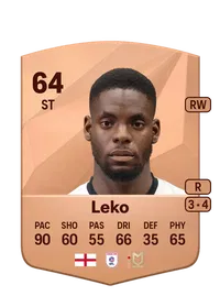 Jonathan Leko Common 64 Overall Rating