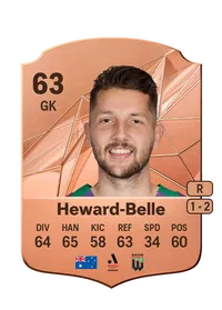 Thomas Heward-Belle Rare 63 Overall Rating