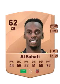 Ziyad Al Sahafi Common 62 Overall Rating