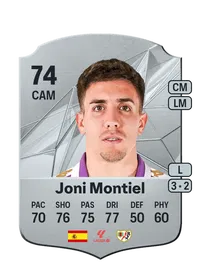 Joni Montiel Rare 74 Overall Rating