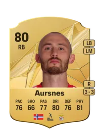 Fredrik Aursnes Rare 80 Overall Rating