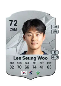 Lee Seung Woo Rare 72 Overall Rating