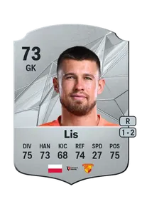 Mateusz Lis Rare 73 Overall Rating