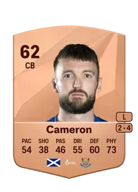 Kyle Cameron Common 62 Overall Rating